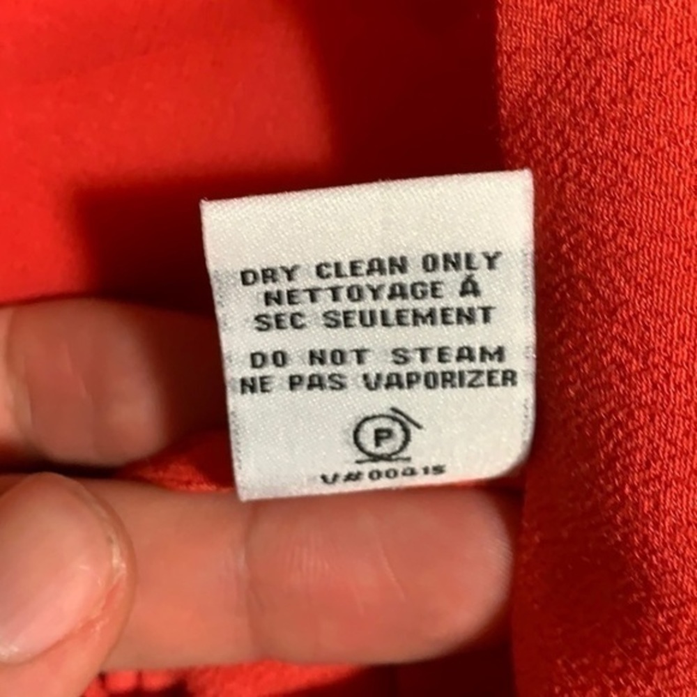 ▶️ Diane Von Furstenberg ◀️ Orange casual dress - Picture 10 of 12